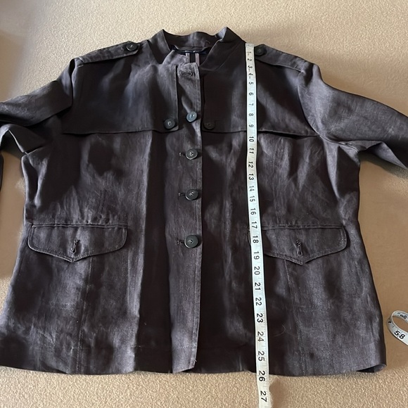 SIXTH SENSE 100% Linen Shirt / Jacket / Shacket - Large / XL - Picture 5 of 11